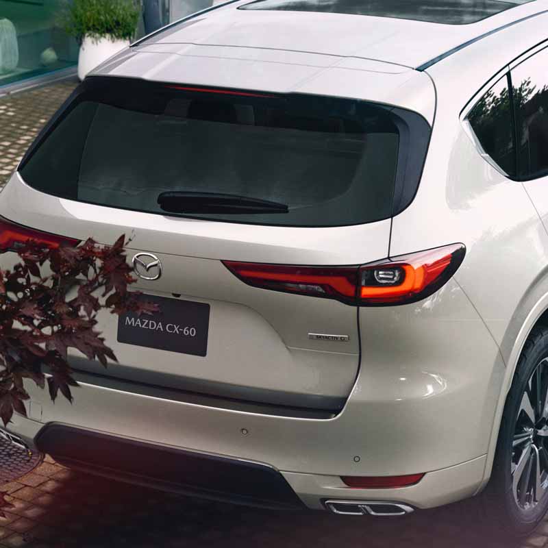 Baúl de la nueva Mazda CX-60 híbrida